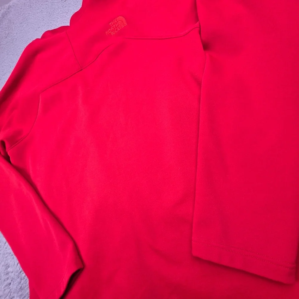 The North Face Full Zip Fleece Lined Jacket Mens Large Red